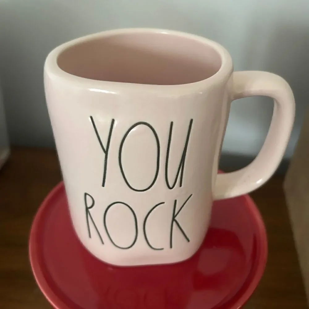 YOU ROCK COFFEE MUG | COFFEE MUG FOR BEST FRIEND , LOVED ONE  CUTE COFFEE MUG